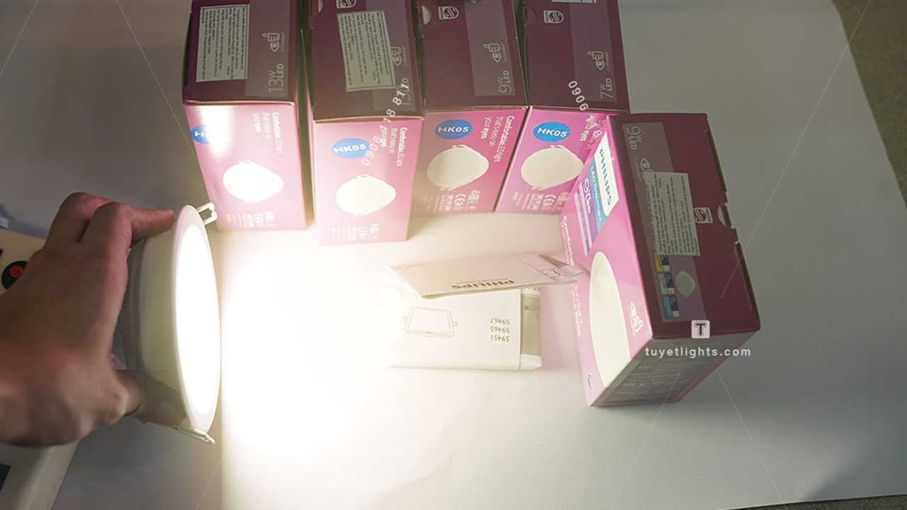 Đèn LED Âm Trần Philips – Hiệu suất chiếu sáng cực đại, công nghệ Hà Lan dẫn đầu